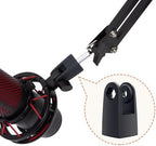 SUNMON Microphone Mount Adapter for HyperX QuadCast, Replacement for HyperX QuadCast Mount Adapter, Mic Stand Adapter for 3/8 "HyperX QuadCast Boom Arm