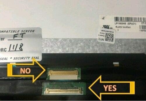 B116XTK01.0 11.6" HD 1366x768 LCD Touch Screen Panel LED Dispaly Replacement for Acer C732T C733T C734T C736T for Dell Chromebook 11 3100 3110 P29T Touch (NOT for Dell 3100 3110 2in1)