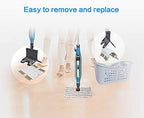 Alonyi 4 Pack Steam Mop Pads Replacement for Shark Lift-Away & Genius Steam Mop S3973 S3973D S5002 S5003 S6001 S6002 S6003 Part # XTP184 & P184WQ