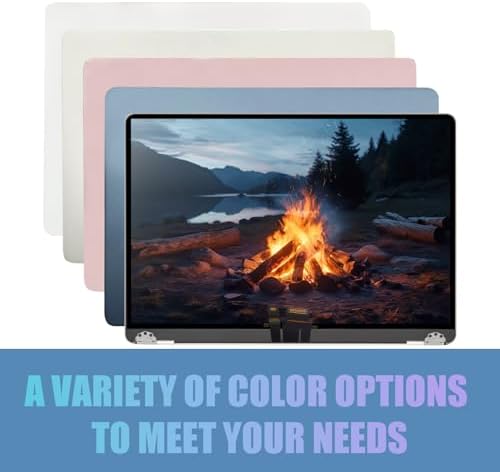 JYYSCRN Screen Replacement A2337 LCD for M1 MacBook Air 13" 2020 A2337 MGN63 EMC 3598 MGN93 MGND3 MGN73 MGNA3 MGNE3 2560×1660 LCD Screen Full Top Assembly Display,Silver