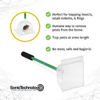 Katcha Acrylic Critter Catcher Live Trap Catcher with Handle for No Harm Trap - Large Plastic Bug Trap, Bug Container & Bug Catcher for Safely Capturing Insects & Pests