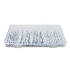 White Bobby Pins, AITRAI 110 pcs Hair Pins Kit 100pcs White Hair Pins &10pcs White U-shaped Hair Pins with Box Hair Accessories for Women Girls, 2.2 Inch