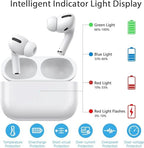 JKV Replacement for AirPods Pro 1st & 2nd Gen Wireless Charging Case, Only Compatible with Air Pod Pro 1 2 Generation Charger Case with Blue Tooth Pairing Sync Button, with Sleep Function, no Airpod