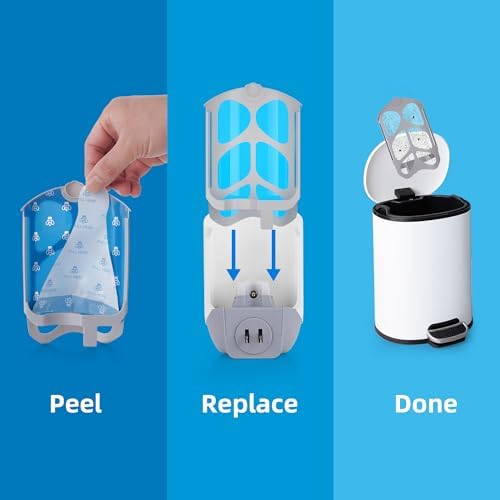 Refill Cartridge Kit Replacement Compatible with ZEVO M364 Flying Insect Trap (12 Pack)