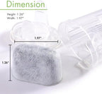 12-Pack KEURIG Filter Replacement - Water Filters for Keurig 2.0 Coffee Maker and Ninja DualBrew Brewer by PureHQ - Universal Fit K-Classic, K Supreme, K-Slim, K-Duo, K-Express - Charcoal Cartridges