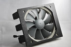 120mm Fan Bracket for Computer 5.25 Inch Drive Bay | PC Fan Mount | 3D Printed PC Accessories | Replace Optical Drive with fan (Marble)