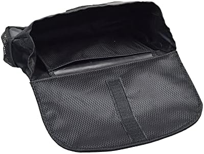 AlveyTech Saddle Bag for Mobility Scooter, Wheelchair, & Electric Power Chair (Large, Blue) - Accessories Holder Armrest Side Pouch Storage Organizer Bags for Adults, Water-Resistant, Easy Install