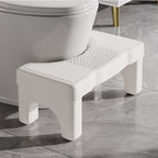 Kzeirm Toilet Stool Poop Stool, Poop Step Stool for Bathroom, Toilet Foot Pooping Stool for Adults, Portable Travel Squat Stool, Toilet Bench for Feet, Banco para Baño Toilet Leg Raiser
