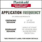 Plantskydd PS-VRD-3 Granular Animal Repellent for Deer, Rabbits and Voles, Also for Deer, elk, Moose, Hares, Voles, Squirrels, Chipmunks and Other Herbivores 3.5 LB Granular Shaker Jug (3.5 LB)