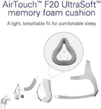 ResMed AirFit F20 Cushion - Full-Face CPAP Mask Cushions Replacement - CPAP Supplies & Accessories - Small