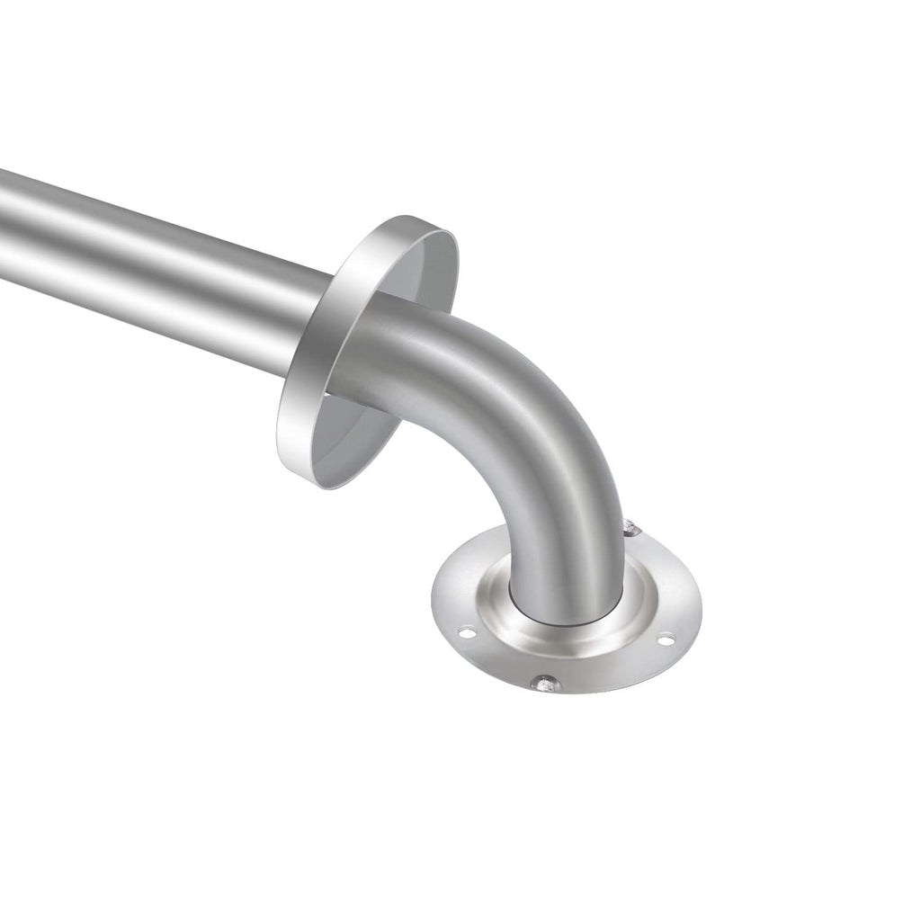 18 Inch Shower Grab Bar 2 Pack Brushed Nickel SUS304 Safety Bathroom Grab Bars with Concealed Screws, 500lbs Support Assist Bath Handle Balance Bar for Handicap Elderly Pregnant