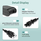 90W AC Adapter Charger Replacement for DELL Latitude E7440 E7450 E6400 E6410 E6420 E6430 E6430s E6440 E6510 E6520 E6530 D610 D620 D630 D820 D830 5590 7404 5424 Rugged Power Cord Laptop