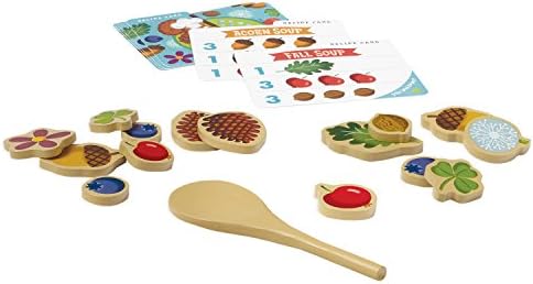 Peaceable Kingdom Acorn Soup – Game for You and Your 2 + Year Old – Fun Toddler Games Ages 2–4 That Teach Numbers and Counting Skills