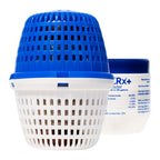 PoolRx+ Mineral Algaecide Unit + Booster Combo, Treats 7.5K-40K gallons for up to 6 Months, New Formula with Silver.