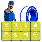 1, 4 or 5 Rolls 1/2 Inch(W) X 520 Inches(L) Teflon Plumbers Tape, Duct Sealant Tape for Shower Head, Plumbing Thread Tap, Water Pipe Sealing Plumbers PTFE Thread Seal (1 Pack)