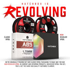 HATCHBOX ABS 3D Printer Filament, Dimensional Accuracy +/- 0.03 mm, 1 kg Spool, 1.75 mm, Gray
