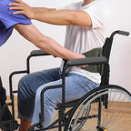 Gait Belt with 7 Handles Transfer Lift Belts for Elderly Paitients Standing Walking Assist Aid Quick Release Locking