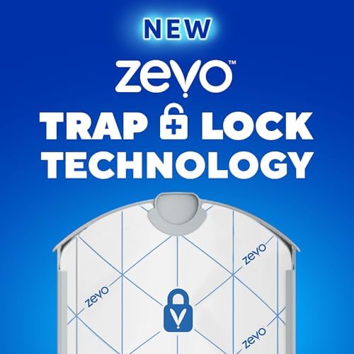 Zevo Flying Insect Refills for Indoor Light Trap: 4 Light Trap Refill Cartridges Capture Fruit Flies, Gnats and Houseflies (4 Cartridges)