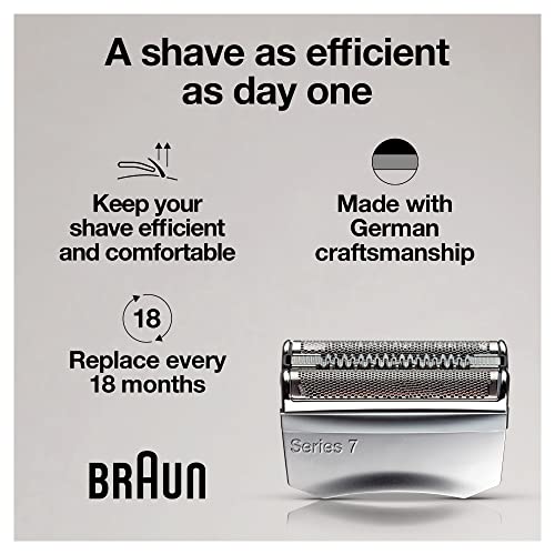 Braun Series 7 70S Electric Shaver Head Replacement Cassette – Silver