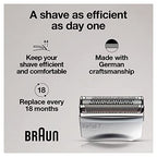 Braun Series 7 70S Electric Shaver Head Replacement Cassette & Braun Clean & Renew Refill Cartridges
