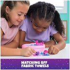 Hatchimals Alive, Neon Rainbow Bestie Pool Party with 2 BFF Figures in Color Reveal Eggs, 14 Accessories, Kids Toys for Ages 3 and up