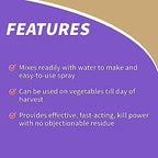 Bonide Pyrethrin Garden Insect Spray Concentrate, 16 oz Ready-to-Mix Fast Acting Insecticide for Outdoor Garden Use