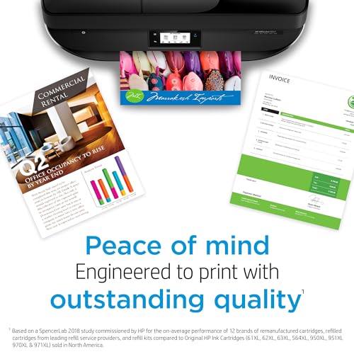 HP 910XL Black High-yield Ink Cartridge | Works with HP OfficeJet 8010, 8020 Series, HP OfficeJet Pro 8020, 8030 Series | Eligible for Instant Ink | 3YL65AN