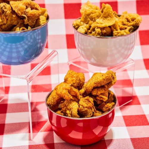 Flock Keto Chicken Skin Chips | Hattie Bs Nashville Hot Flavor | Keto Friendly, Low Carb, High Protein, Flavor Packed, Gluten Free Single Serve Snack | (2.5oz) 4-Pack