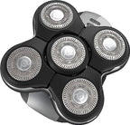 Bundle of Remington Balder Pro Head Shavers for Bald Men, Cordless Shaver, 100% Waterproof for Wet & Dry Shaving, Black + Balder Pro Head Rotary Shaver Head Replacement Assembly