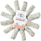 20 White Sage Smudge Sticks ~ Sustainably Grown Sage Bundles for Smudging, Smudge Kit, Ceremony, Spiritual Use, Home & Office Cleansing or Smoke Cleanse (20 Pack)