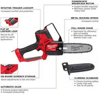 Milwaukee M18 FUEL 8 in. 18V Lithium-Ion Brushless HATCHET Pruning Saw Kit with 6Ah High Output Battery and Charger