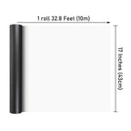 NESCCI Matte Wrapping Paper,Solid Color Pearly-Lustre Paper-3 Roll,17 Inches X 32.8 Feet Per roll.Gift Wrapping Paper,Perfect for Wedding,Valentine's Day,Birthday, Christmas,Baby Shower.