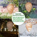 DECYOOL 2 Pack Wasp Nest Decoy Wasp Deterrent for Hornets Yellow Jackets Outdoor Waterproof Material (Light Color)