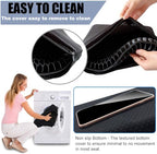Gel Seat Cushion for Long Sitting Pressure Relief (Super Large & Thick) - Non-Slip Gel Chair Cushion for Back,Sciatica,Tailbone Pain Relief - Seat Cushion for Office Desk Chair,Car Seat,Wheelchair