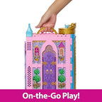 Bundle of Mattel Disney Princess Closet Playset with 2 Fashions, 25 Accessories, Vanity, Dressing Room, Runway & Storage, Opens to 2 Feet + Princess Aurora Fashion Doll, Blonde Hair, Tiara Accessory