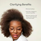 Clarifying Sulfate-Free Shampoo, a Deep Weekly Clean that Removes Buildup for All Hair Types & Textures, 13 Fl Oz (2-Pack)