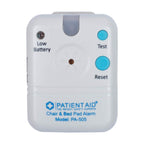 Patient Chair Alarm, 10" x 15" Chair Pad and Motion Sensor Alarm, 2 Ring Chime Options, 3 Mounting Options, With 9V Battery, Chair Alarms and Fall Prevention for Elderly, 1 Yr. Warranty by Patient Aid