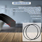 2 Drive Belts and 1 Door Belt Replacement for Sony CD Player Model CDP-CX300 CDP-CX335 CDP-CX350 CDP-CX355 CDP-CX400 CDP-CX450 CDP-CX455 CDP-CX691 421606101