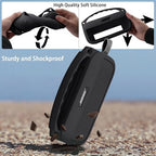 co2CREA Soft Silicone Case Replacement for Bose New SoundLink Flex 2nd Gen Bluetooth Portable Speaker (Silicone Case, Black Case)