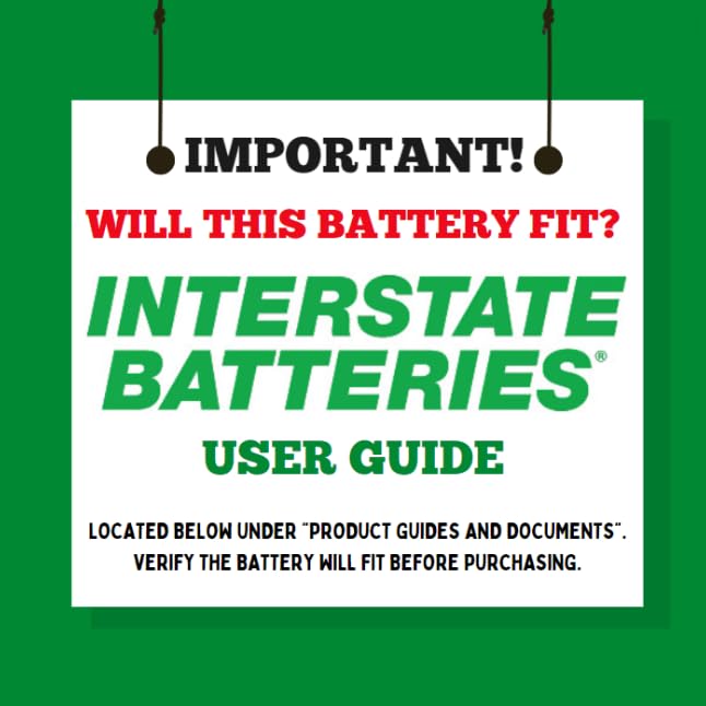 Interstate Batteries 12V 5Ah Battery (F1 Terminal) SLA AGM VRLA Rechargeable Replacement for Alarms, Security, Garage Door Openers for Chamberlain, Genie, Liftmaster, Craftsman, Workhorse (SLA1055)