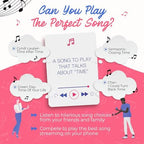 Game That Song - Fun Music Card Game for Adults and Teens - Compete to Play The Best Song- Makes A Great Gift for Music Lovers, Game Night, Galentines Gift, Karaoke or Singing