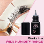 Lady Black Eyelash Extension Glue 5ml 3-4s Drying Time 5-6 Weeks Retention Sky Eyelash Glue Black Lash Glue for Eyelash Extensions Pegamento De Pestañas (PROFESSIONAL USE ONLY)