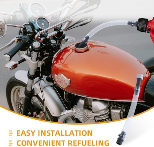 Premium Fuel Filler Jug Hose Perfect for LC2 Jugs Gas Can Hose Replacement Racing Fuel Jug Hose Gas Can Nozzle Suitable for 3/5/5.5 Gallon Jugs Vp Jugs