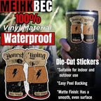 (3PCS) Honest Living Line Royal Sticker Electrical Lineman Sticker Blue Collar Hard Hat Die-Cut Waterproof Vinyl Sticker for Water Bottle Tumbler Phone Case Laptop Helmet Decal Gifts Worker (3 inches)