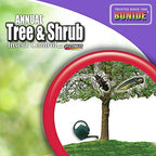 Bonide Annual Tree & Shrub Insect Control with Systemaxx, 32 oz Concentrate, Year Long Protection and Bug Killer