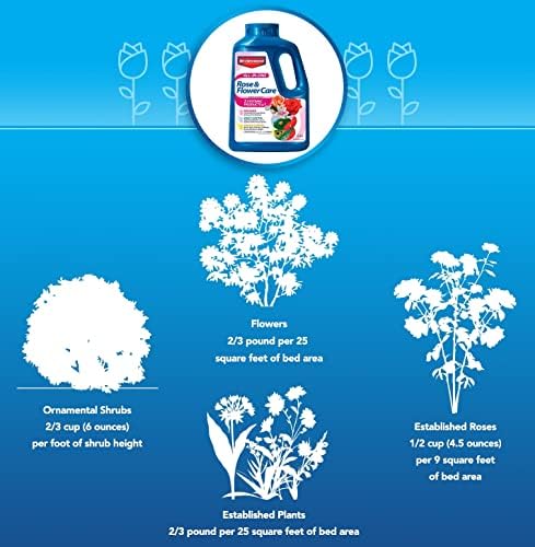 BioAdvanced All-In-One Rose and Flower Care I, Granules for Insects 4 lb