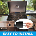 Grill Drip Pan for Nexgrill 720-0830X 720-0830H 720-0888 720-0888S 720-0896B 720-0896 Grease Tray Replacement Pars for Cuisinart CGG-7400 with 15 Pack Aluminum Foil Liners