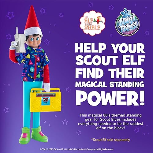 The Elf on the Shelf MagiFreez® Retro Rad 80's Accessories- Help Your Scout Elf be The raddest on The Block!