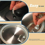 Replacement Parts for Instant Pot - 11 Piece Set for Sealing Ring, Steam Release Valve, Condensation Collector Cup - Accessories and Parts for Instant Pot Duo 5, 6 Qt IP-DUO50 IP-DUO60