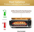 Umilife Cutting board Compatible with Ninja Foodi SP101 SP201 SP301 SP351 DCT401 DCT402 Air Fryer Oven, Accessories for Countertop Convection Toaster Oven, Creates Storage Space, Protects Cabinets